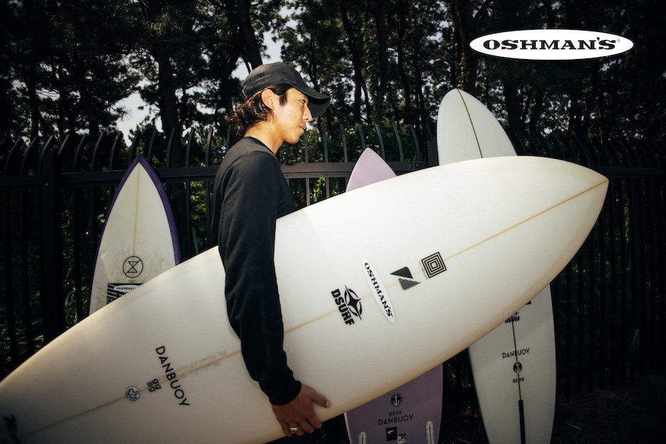 OSHMAN’Sがフリーサーファー小林直海との ライダー契約を締結
