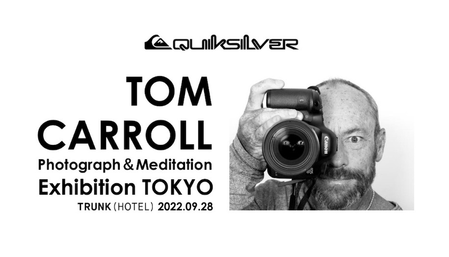 トム・キャロル来日公演「写真と瞑想の世界」開催決定