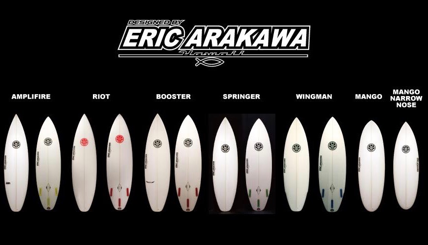 エリックアラカワ サーフボード 6.7 - サーフィン・ボディボード