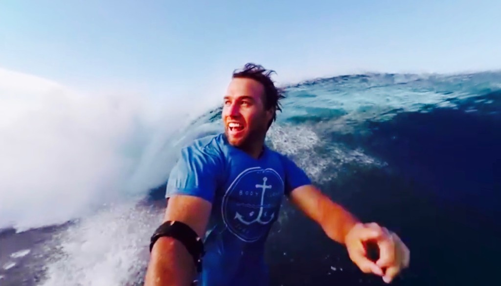 サーフィンの360度動画1