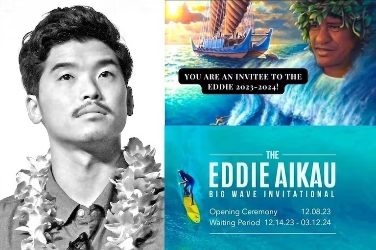 ハワイ伝説のビッグウェーブコンテスト “EDDIE”招待選手、松岡慧斗がクラファンを開始