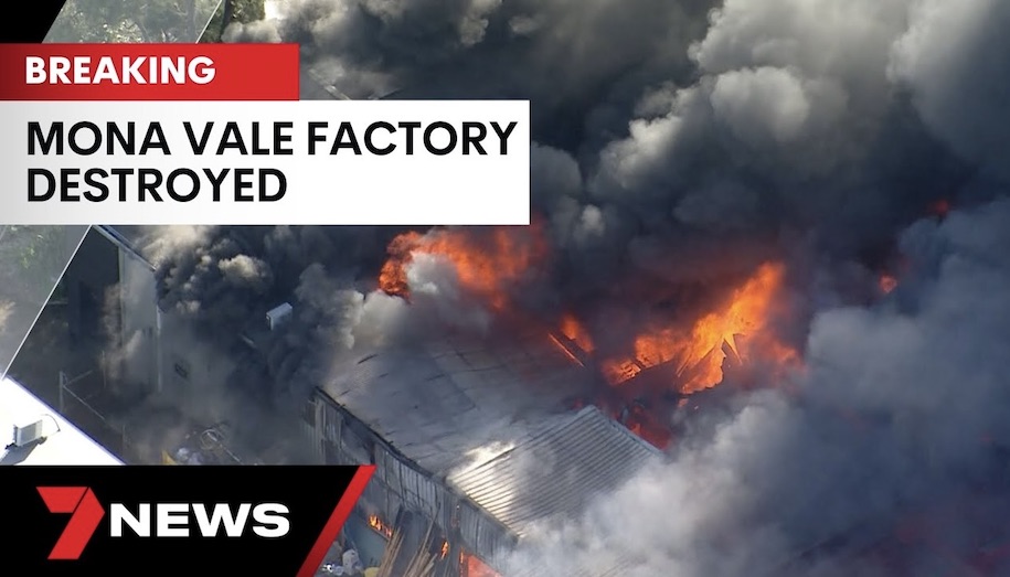 ヘイデンシェイプスのサーフボード工場が火災で全焼