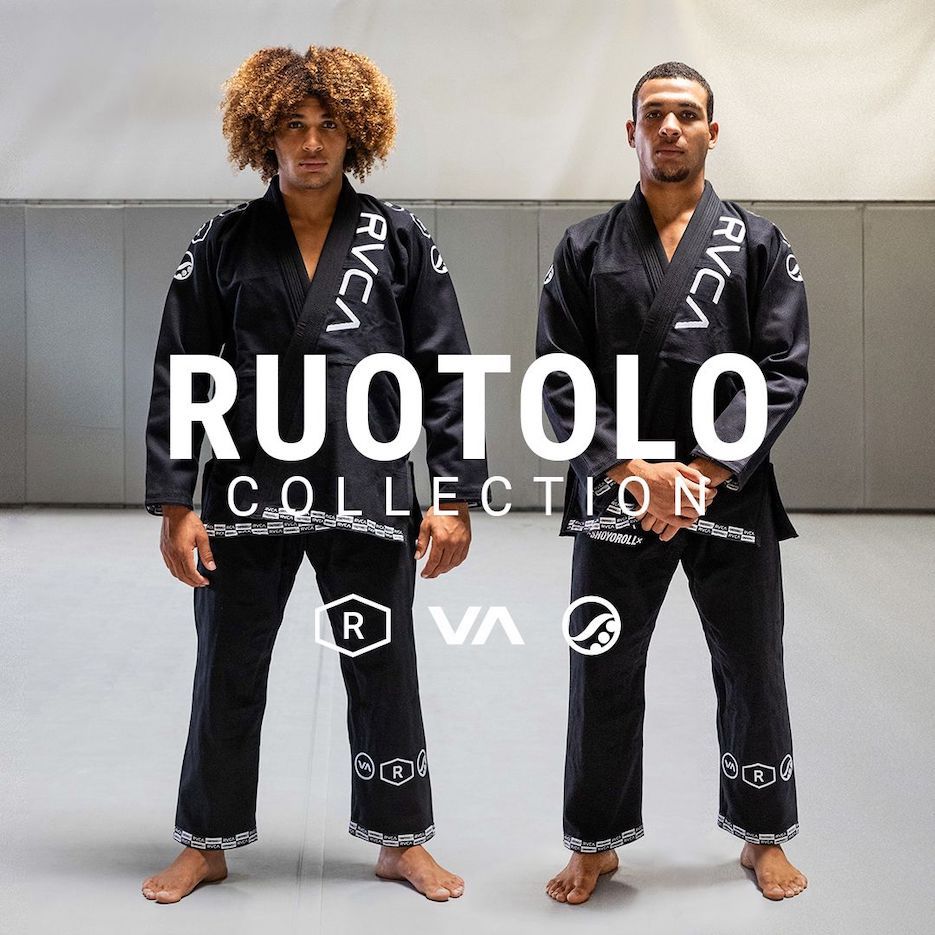 RVCAがブラジリアン柔道着ブランド SHOYOROLLと世界チャンピオンのルオトロ兄弟とのトリプルコラボアイテムを発売