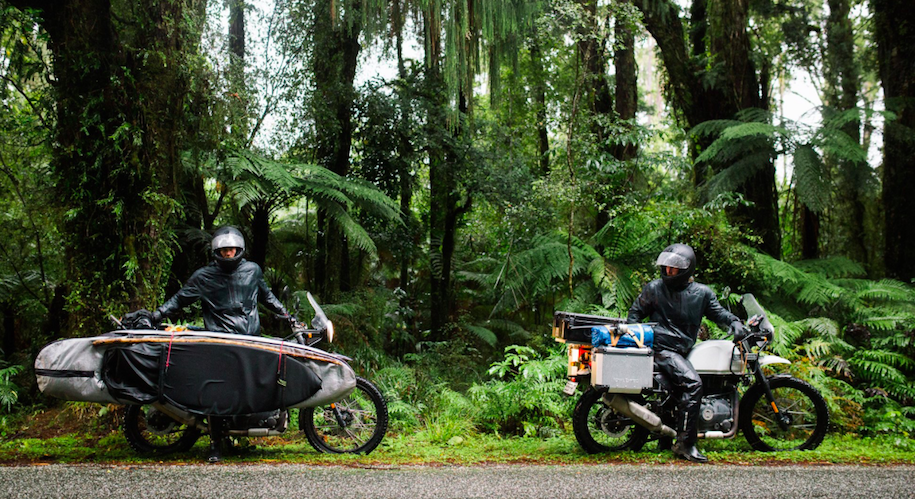 トレン・マーティンのバイクサーフトリップ！4ヶ月に渡る冬のニュージーランド