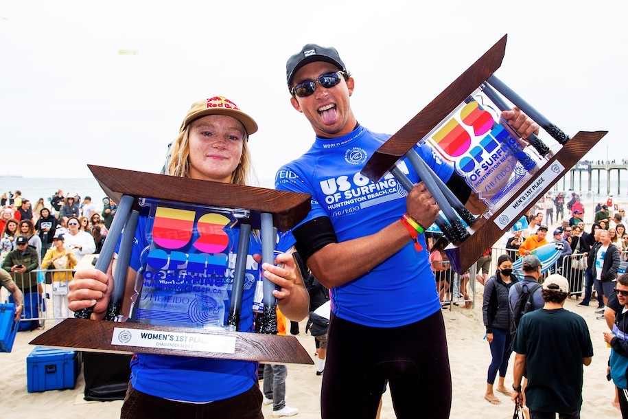 五十嵐カノアは3位！グリフィン・コラピントとケイトリン・シマーズが初優勝！USオープンハイライト映像